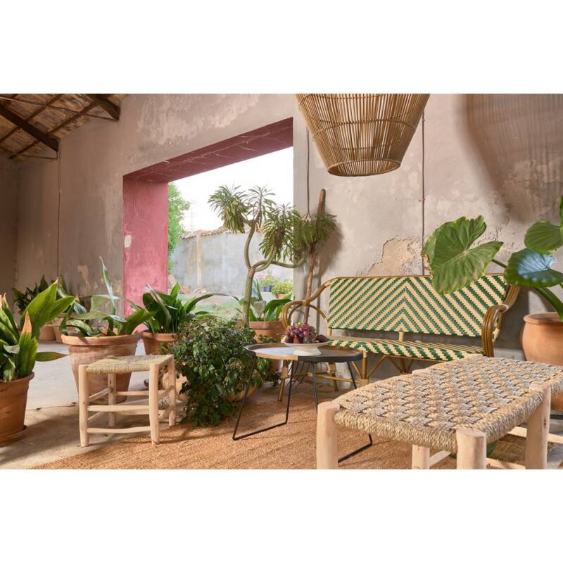 Marrakech wooden bench