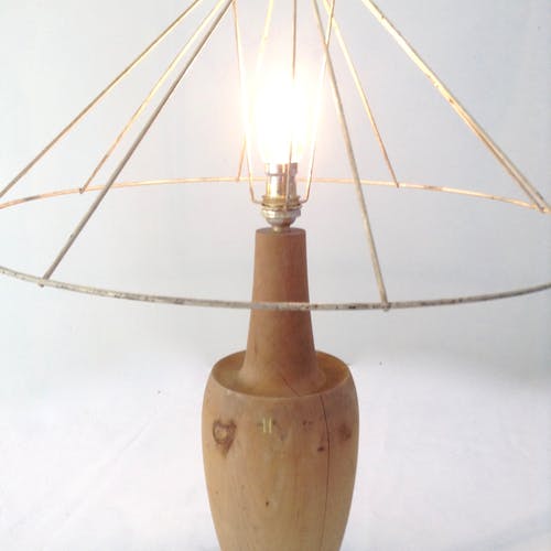 Wooden lamp