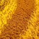 Vintage round wool rug - Diameter 235cm