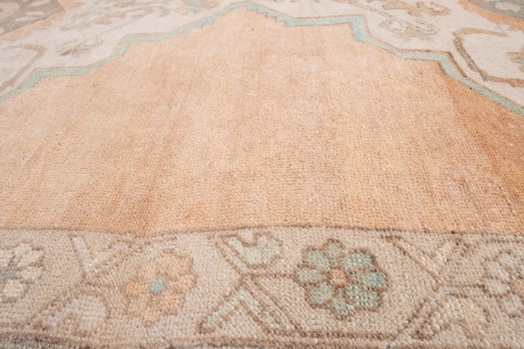 Vintage Turkish hallway rug 150x313 cm