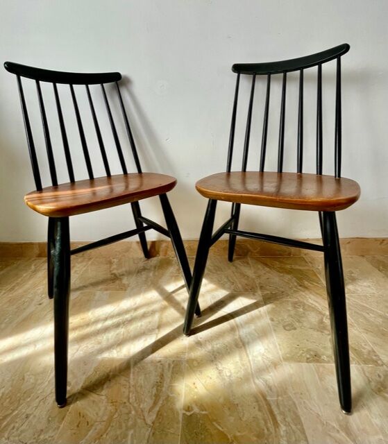 Duo of Scandinavian chairs 1955