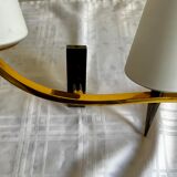 Opline & brass wall lamp