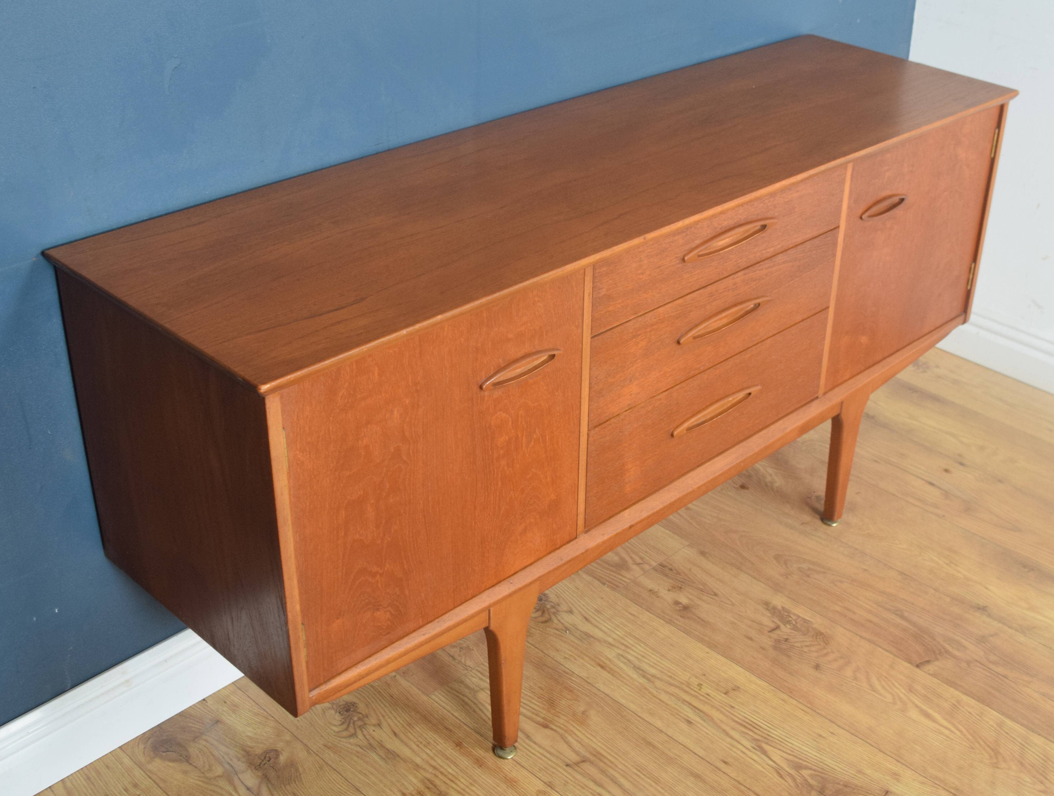Restored Teak 1960s Jentique Short Retro Sideboard