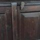 Old dark wooden cabinet