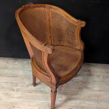 Louis XVI Caned Office Chair