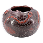 Brazilian ceramic vase Marivaldo, Brazil