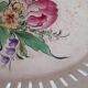Set of earthenware Lunéville: small plate, oval dish + basket. Openwork edges.