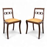 Pair of English-style chairs