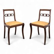 Pair of English style chairs