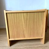 Minimalist vintage bedside tables