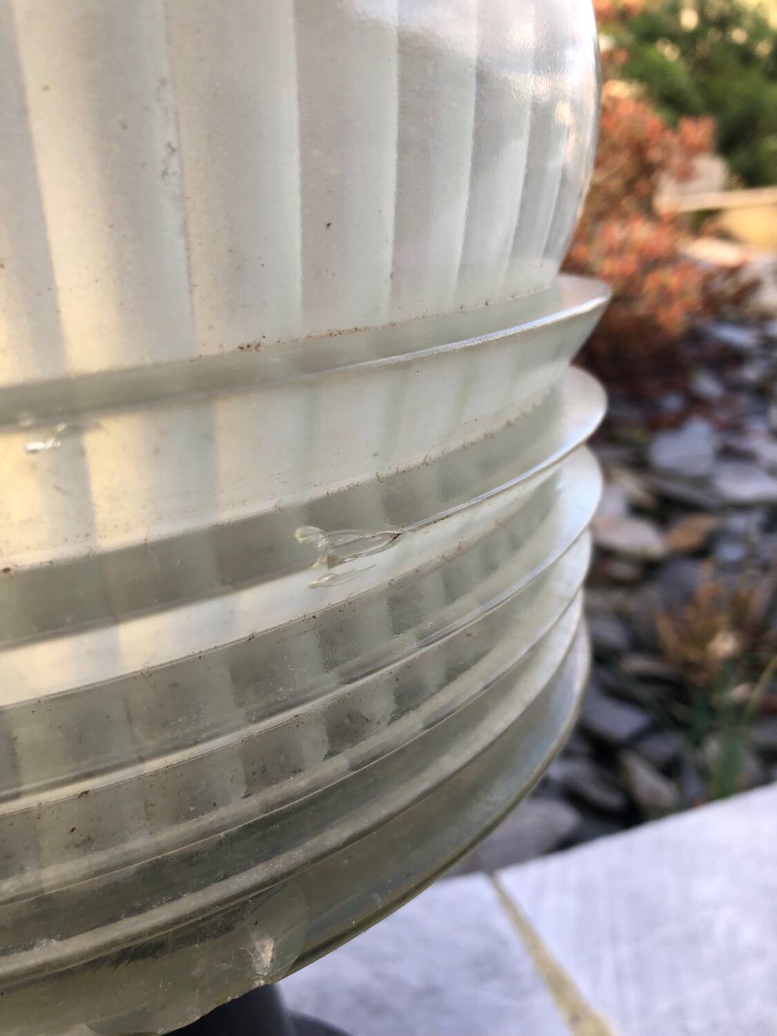 Pair of vintage bur leuchten lamps from the 60s