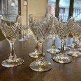 Beautiful lot of crystal glasses from Saint Louis