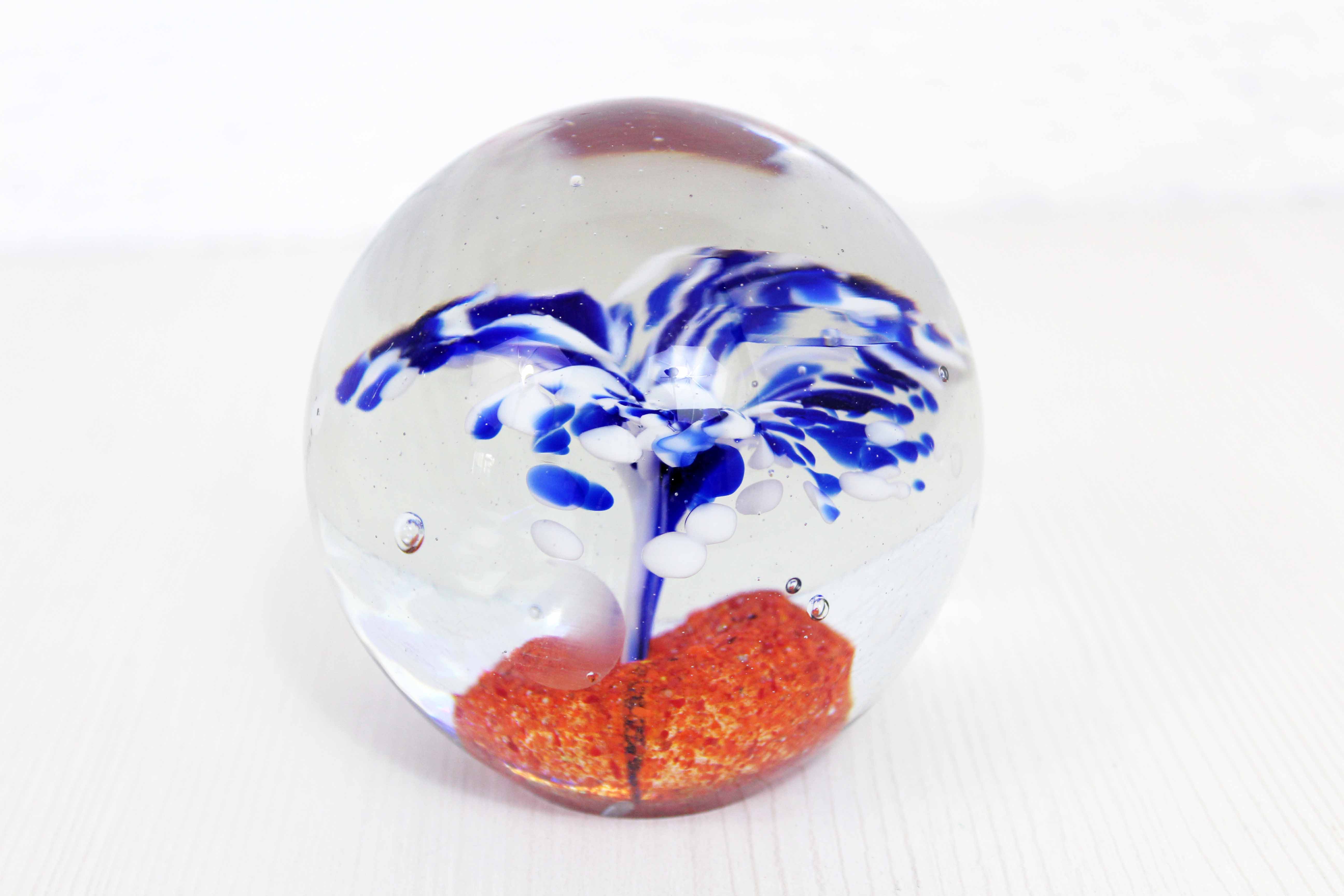 Glass parchment paper press