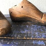 Ancienne paire de formes à chaussures