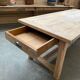 Table de ferme en chêne