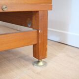 Mid-Century Andre Monpoix 1967 Teak Sideboard
