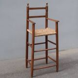 Chaise haute pour enfant vintage