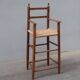 Vintage high chair for children