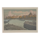 Lithograph by Henri Rivière Parisian Landscapes - The Institute and the City