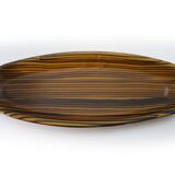 Grand plat vintage en céramique Domino Design by Sarreguemines