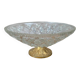 Vintage brass footed bowl