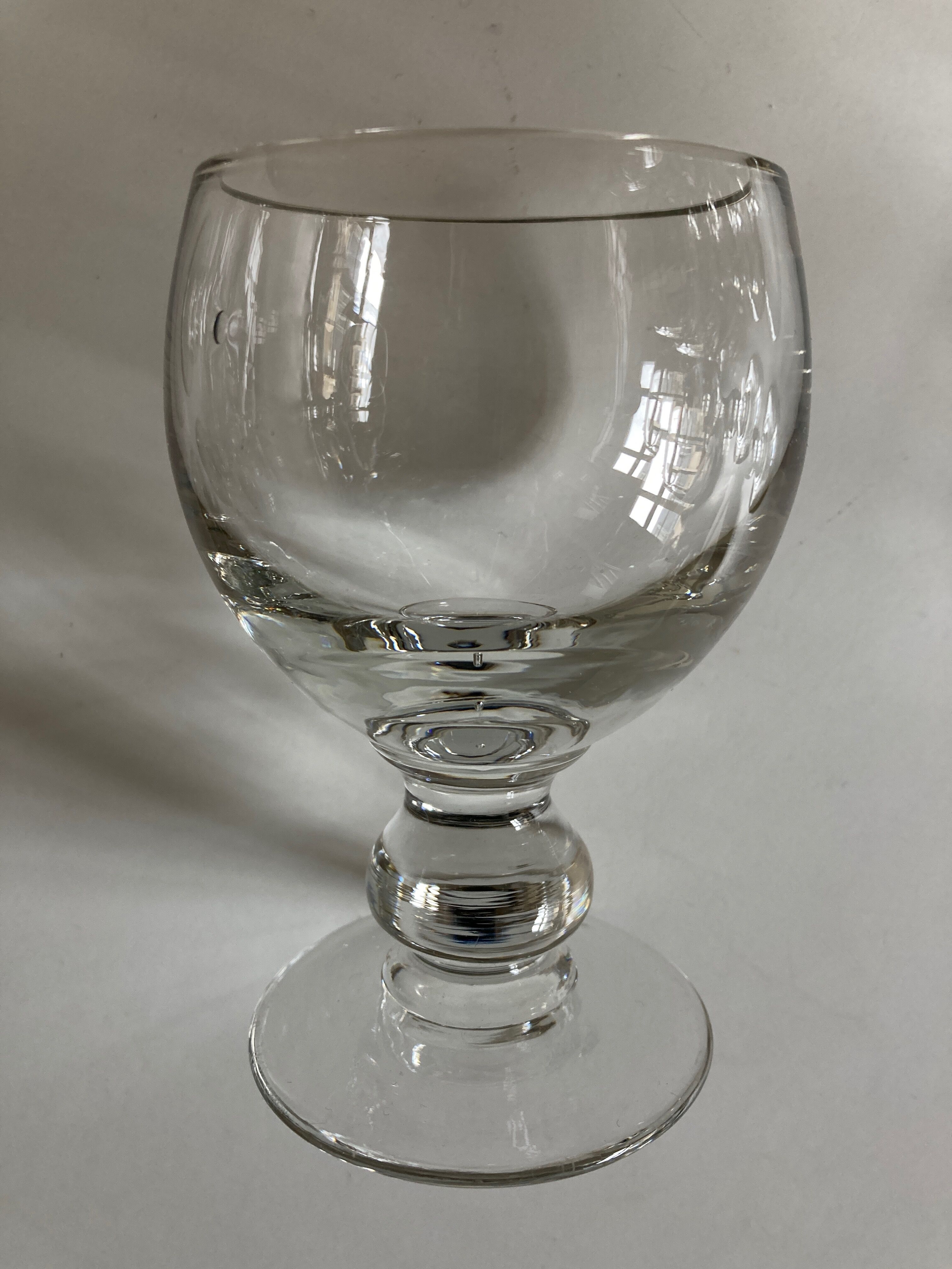 Set of 8 glasses balloon 19th