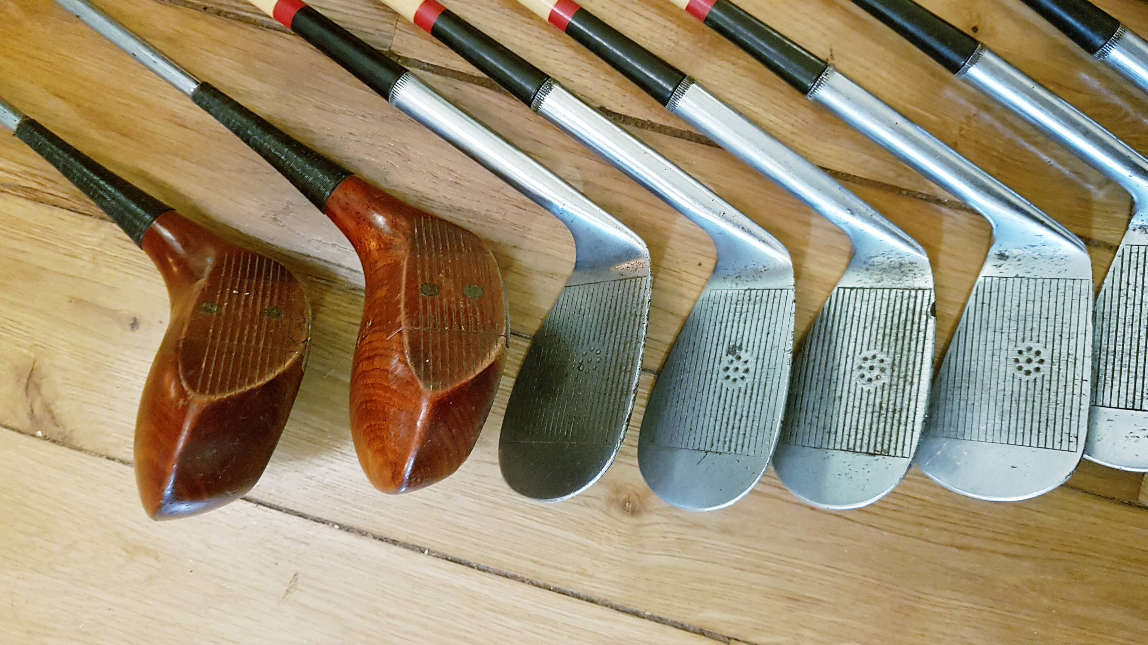 Golf clubs from the 20s