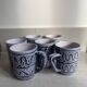 Large ceramic mugs by Jean Austruy