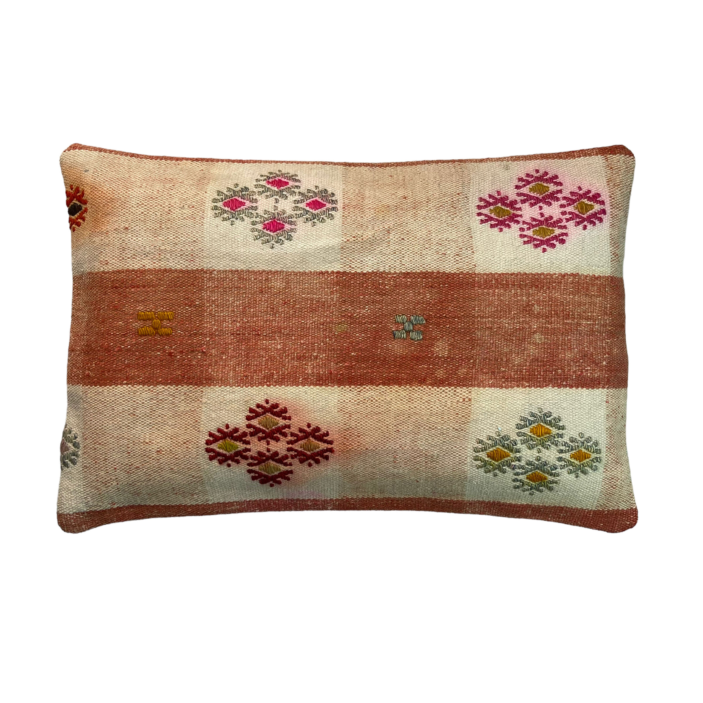 Housse de coussin kilim turc vintage 30x50cm