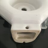 Sconce in white earthenware