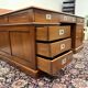 Grand bureau Chesterfield anglais classique Partnerdesk