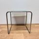 Rare Bauhaus chrome Nesting Table B9, Marcel Breuer-1930s