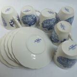 Sarreguemines Derby coffee cups