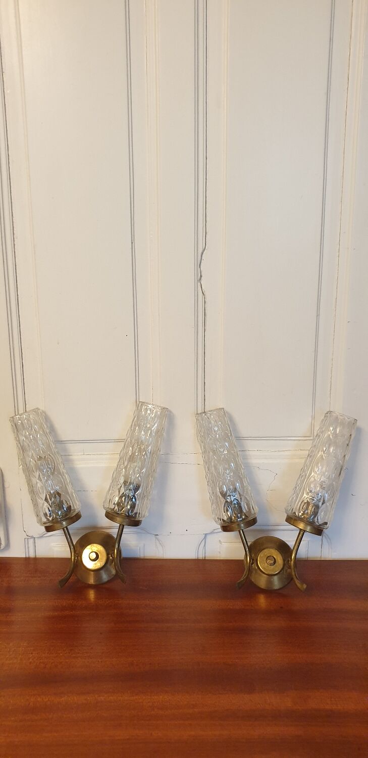 Pair of wall lights