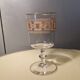 Verre Baccarat modèle gravure 3458 rehaussés à l'or fin - 13,4 cm