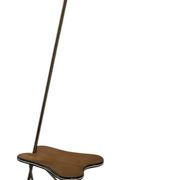Lampadaire tripied vintage avec tablette