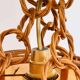 Vintage rattan suspension cage, 1950s