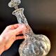 Cut crystal carafe – high-end piece, invoice from a prestigious brand.