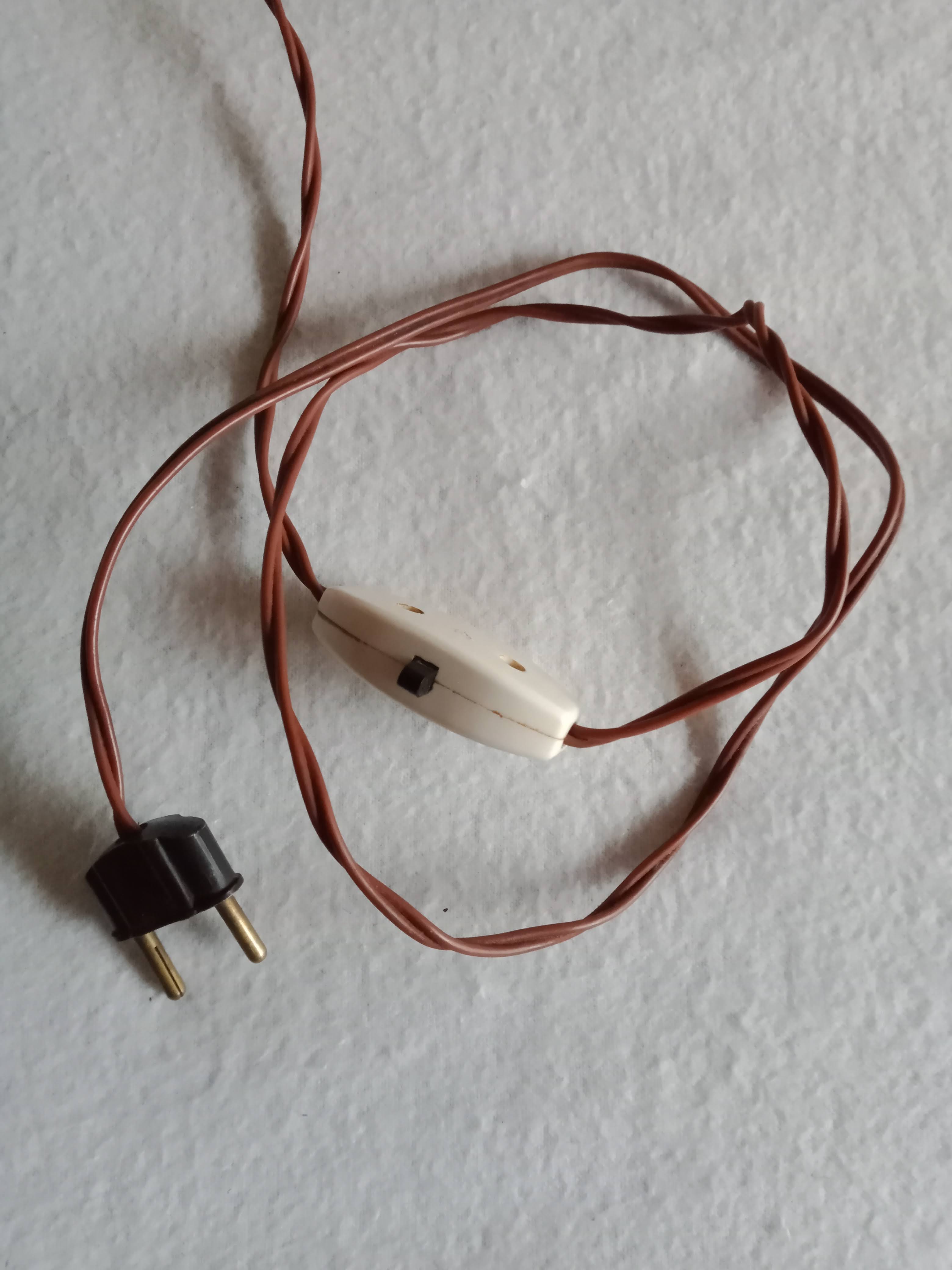 Vintage turned wooden bedside lamps