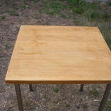4 tables 1960 wood and metal