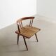 Chaise en bois "Grass" américaine du milieu du siècle par George Nakashima, années 1960.