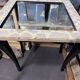 Miroir en travertin - fait main