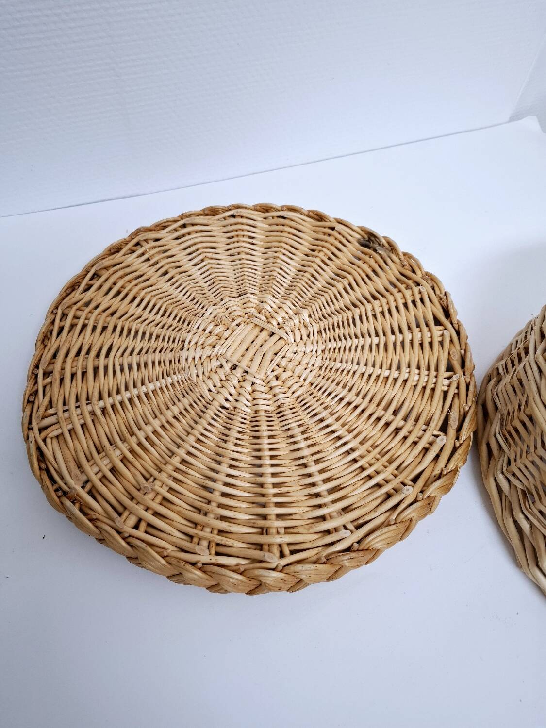 Tray and its vintage wicker bell