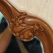 Miroir décoratif vintage Art Déco cadre épais