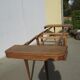 Art Deco table, cradle foot, opening, up to 18 people