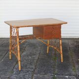 Rattan desk