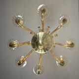 Venetian chandelier in Murano glass circa 1940