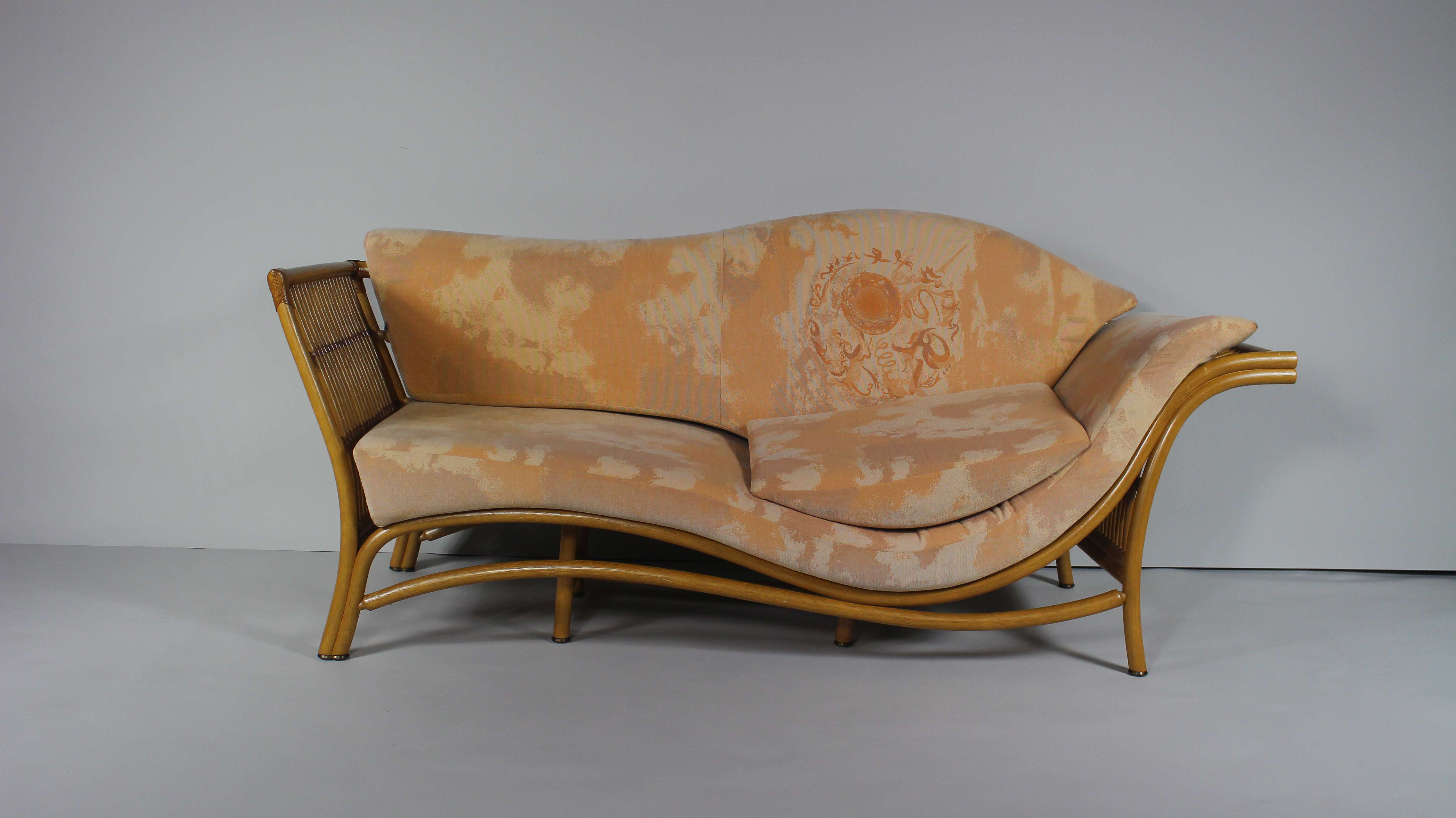 Vintage bamboo sofa or daybed