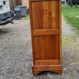 Cherry wood cabinet, 2 doors, 2 drawers