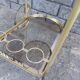 Vintage rolling metal dore service
